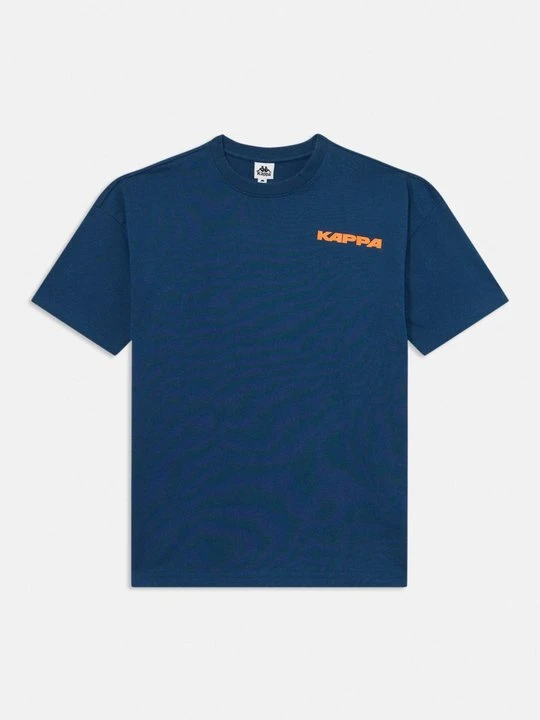 Zdjęcie produktu T-shirt z nadrukiem Kappa niebieski