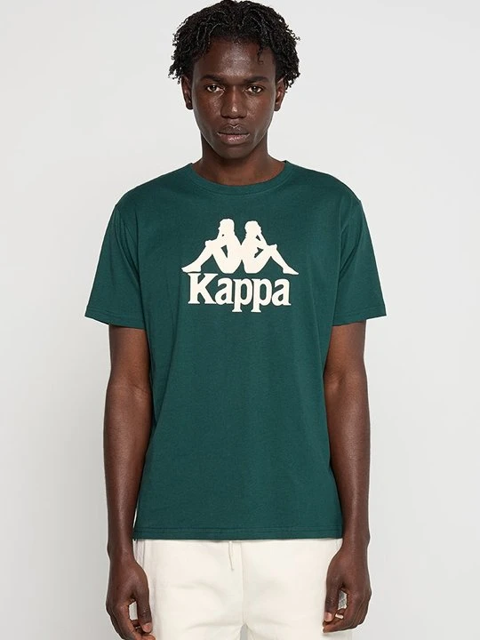 Zdjęcie produktu T-shirt z nadrukiem Kappa biały