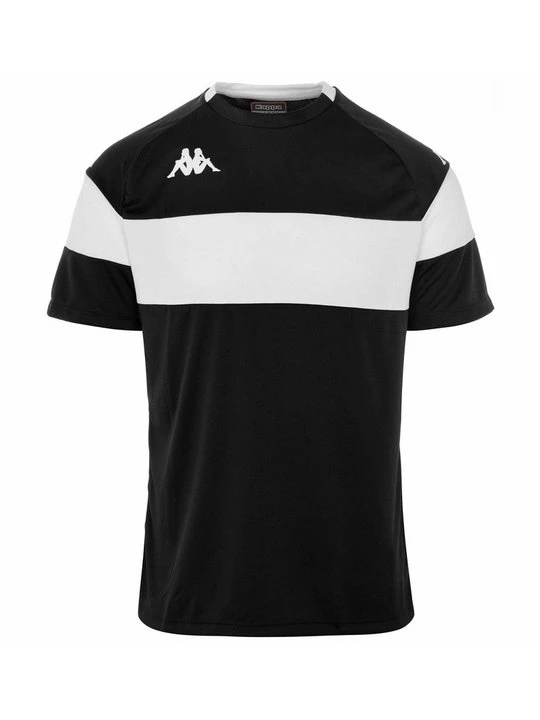 Zdjęcie produktu T-shirt z nadrukiem Kappa czarny