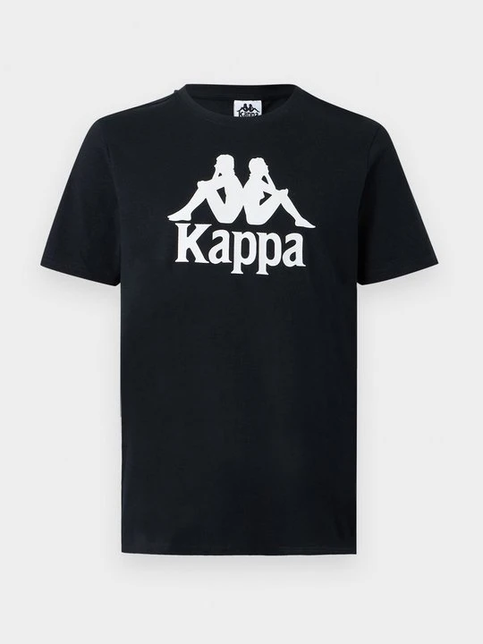 Zdjęcie produktu T-shirt z nadrukiem Kappa czarny