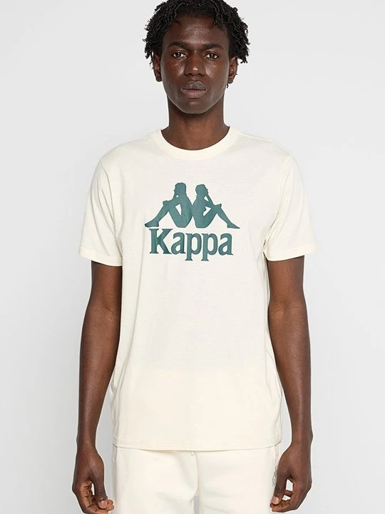Zdjęcie produktu T-shirt z nadrukiem Kappa zielony