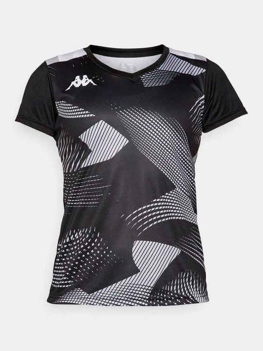 Zdjęcie produktu T-shirt z nadrukiem Kappa czarny