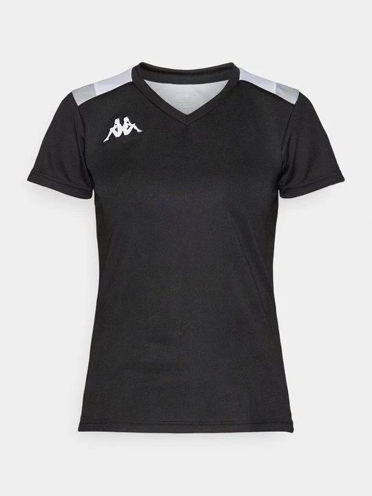 Zdjęcie produktu T-shirt z nadrukiem Kappa czarny