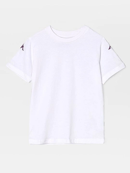 Zdjęcie produktu T-shirt z nadrukiem Kappa mleczny