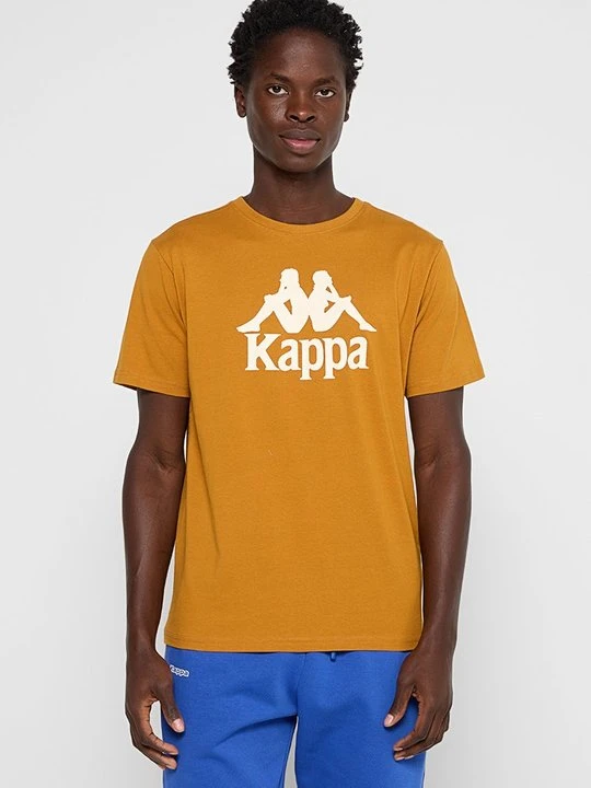 Zdjęcie produktu T-shirt z nadrukiem Kappa wielbłądzi