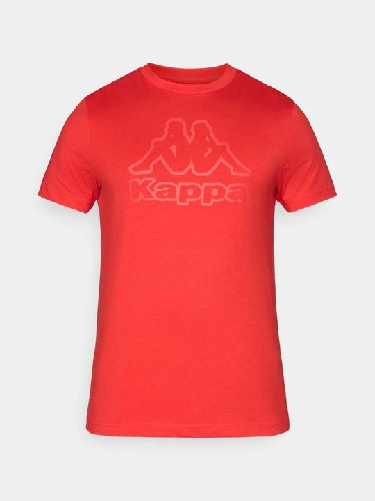 Zdjęcie produktu T-shirt z nadrukiem Kappa czerwony