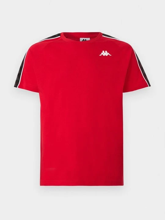 Zdjęcie produktu T-shirt z nadrukiem Kappa czerwony