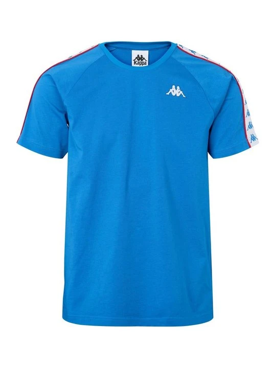 Zdjęcie produktu T-shirt z nadrukiem Kappa niebieski