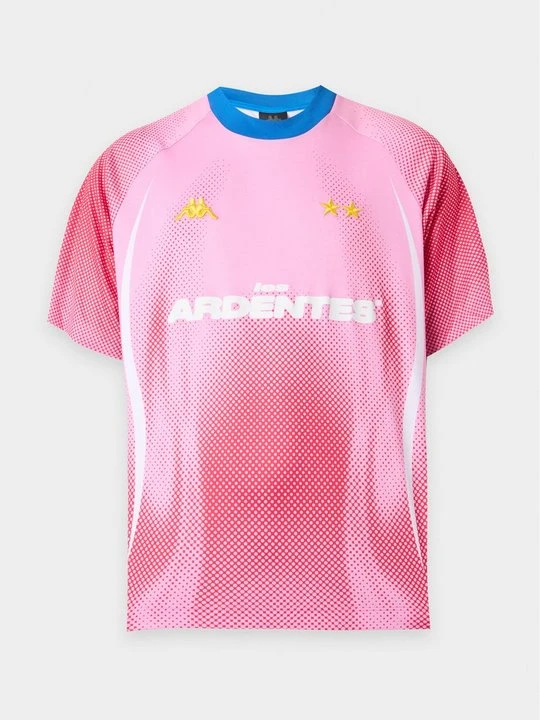 Zdjęcie produktu T-shirt z nadrukiem Kappa różowy
