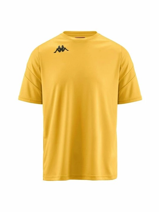 Zdjęcie produktu T-shirt z nadrukiem Kappa żółty