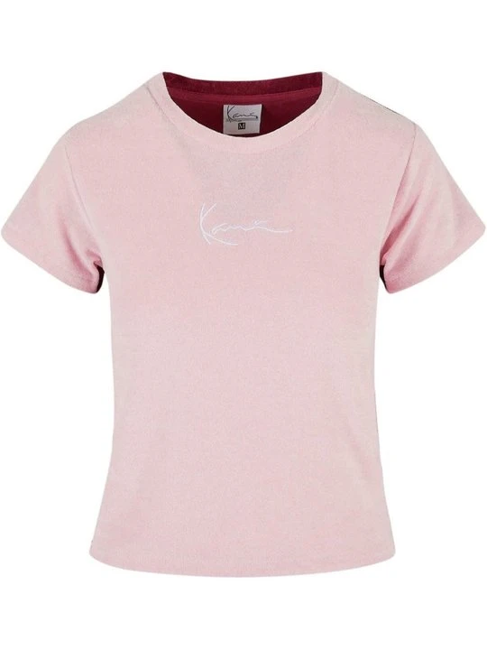 Zdjęcie produktu T-shirt z nadrukiem Karl Kani jasnoróżowy