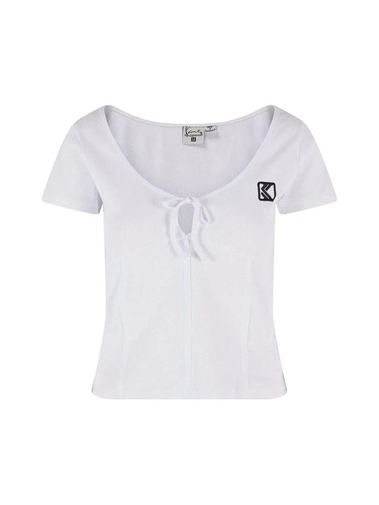 Zdjęcie produktu T-shirt z nadrukiem Karl Kani biały