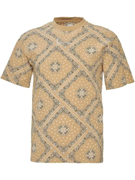Zdjęcie produktu T-shirt z nadrukiem Karl Kani piaskowy