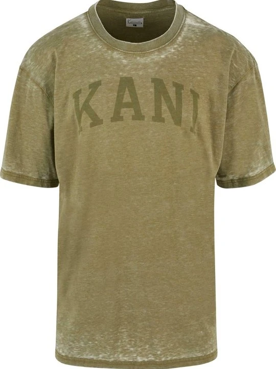 Zdjęcie produktu T-shirt z nadrukiem Karl Kani oliwkowy