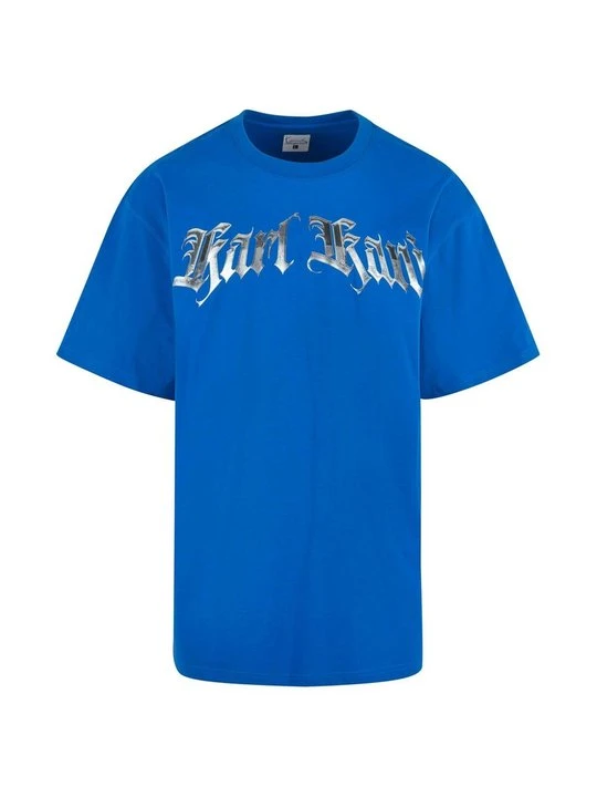 Zdjęcie produktu T-shirt z nadrukiem Karl Kani niebieski