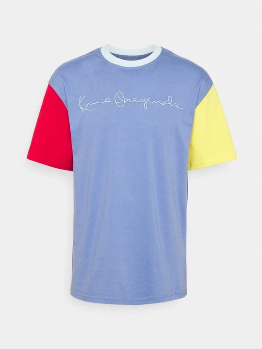 Zdjęcie produktu T-shirt z nadrukiem Karl Kani niebieski