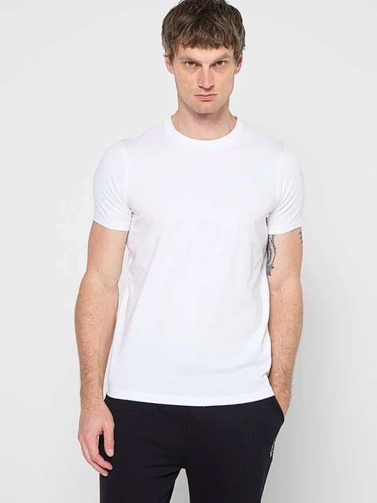 Zdjęcie produktu T-shirt z nadrukiem KARL LAGERFELD biały