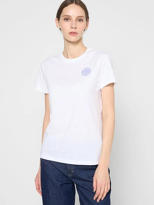 Zdjęcie produktu T-shirt z nadrukiem KARL LAGERFELD biały