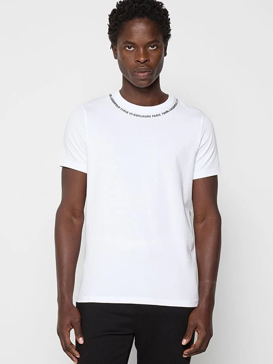 Zdjęcie produktu T-shirt z nadrukiem KARL LAGERFELD biały