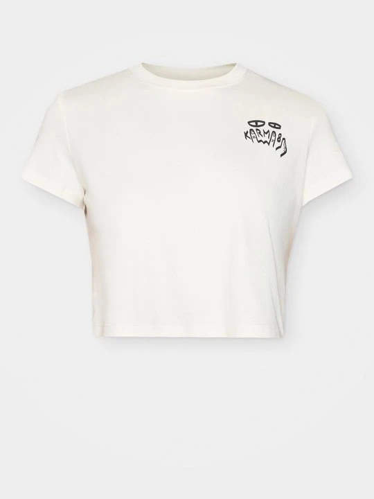 Zdjęcie produktu T-shirt z nadrukiem Karma8a biały