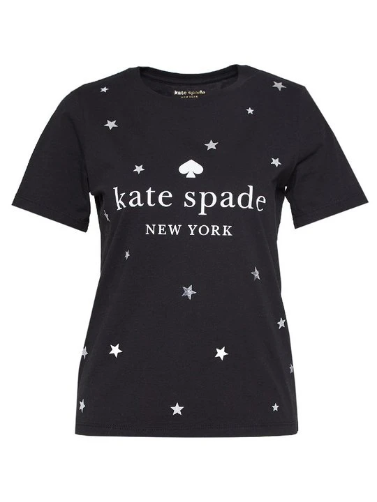 Zdjęcie produktu T-shirt z nadrukiem Kate Spade czarny
