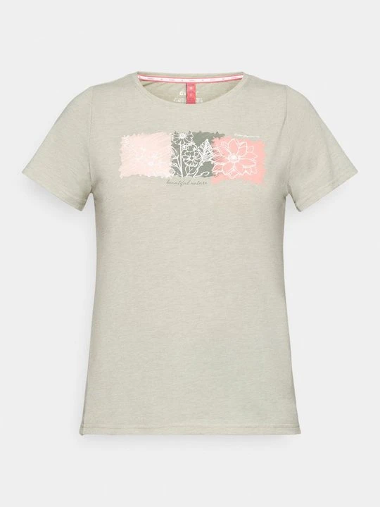 Zdjęcie produktu T-shirt z nadrukiem Killtec oliwkowy