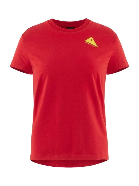 Zdjęcie produktu T-shirt z nadrukiem Klättermusen czerwony