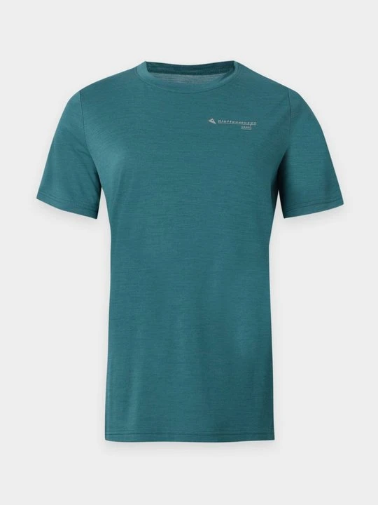 Zdjęcie produktu T-shirt z nadrukiem Klättermusen zielony