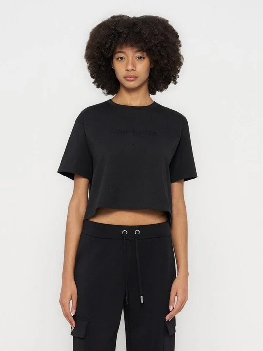 Zdjęcie produktu T-shirt z nadrukiem Michael Kors czarny