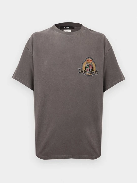 Zdjęcie produktu T-shirt z nadrukiem KSUBI szary