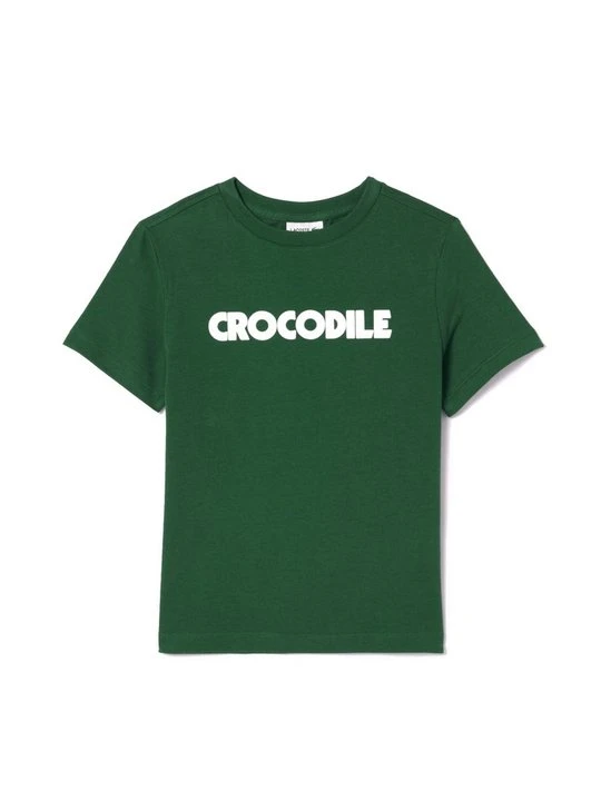 Zdjęcie produktu T-shirt z nadrukiem Lacoste zielony