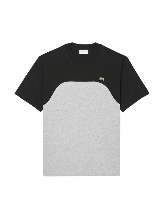 Zdjęcie produktu T-shirt z nadrukiem Lacoste szary