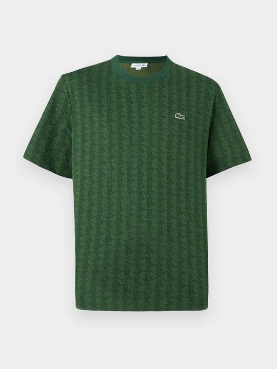 Zdjęcie produktu T-shirt z nadrukiem Lacoste zielony