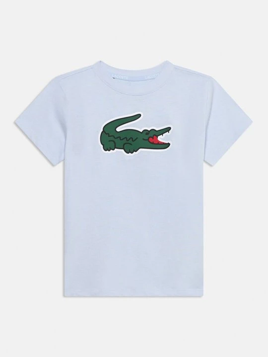 Zdjęcie produktu T-shirt z nadrukiem Lacoste jasnoniebieski