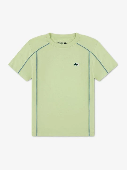 Zdjęcie produktu T-shirt z nadrukiem Lacoste jasnozielony