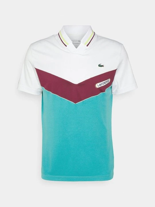 Zdjęcie produktu T-shirt z nadrukiem Lacoste biały