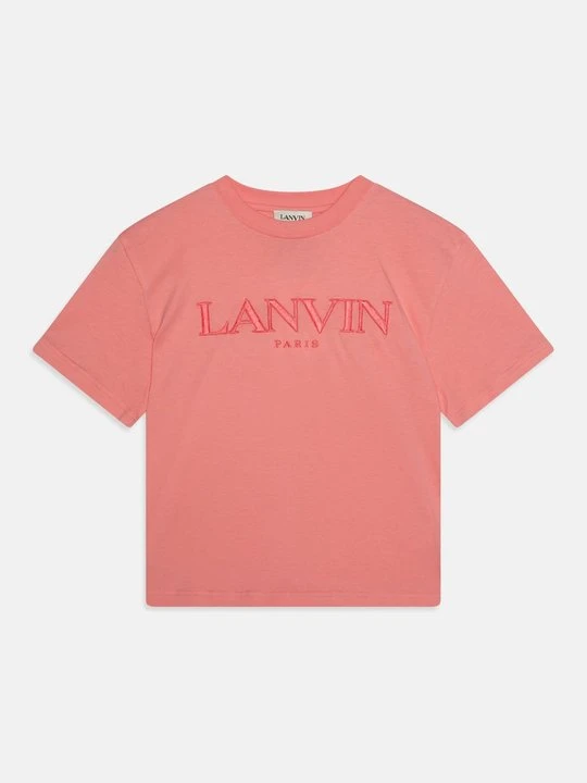 Zdjęcie produktu T-shirt z nadrukiem Lanvin morelowy