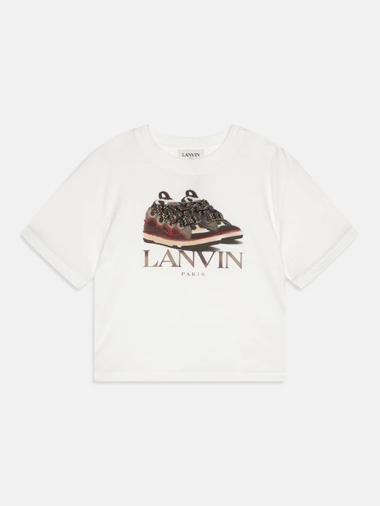 Zdjęcie produktu T-shirt z nadrukiem Lanvin mleczny