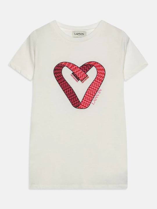 Zdjęcie produktu T-shirt z nadrukiem Lanvin mleczny