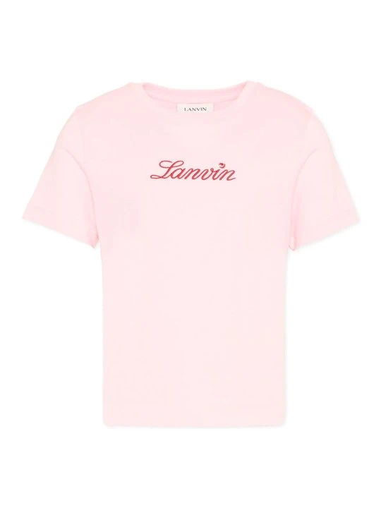 Zdjęcie produktu T-shirt z nadrukiem Lanvin różowy