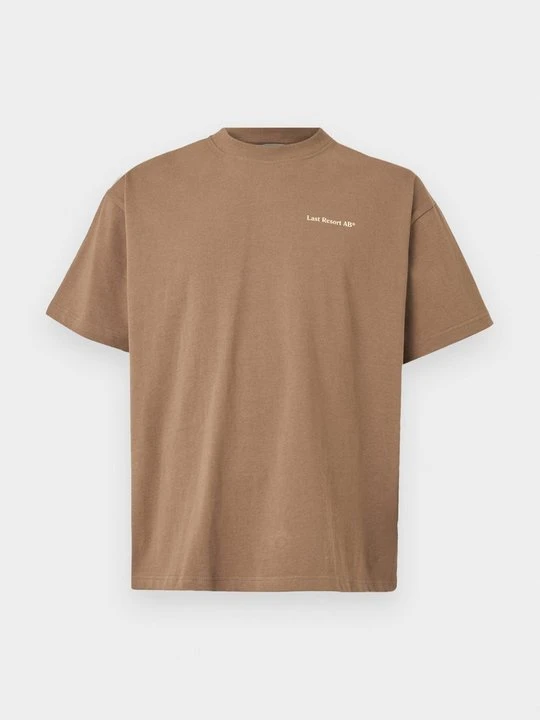 Zdjęcie produktu T-shirt z nadrukiem Last Resort AB beżowy