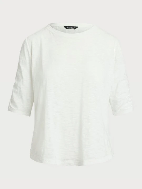 Zdjęcie produktu T-shirt z nadrukiem Lauren Ralph Lauren biały