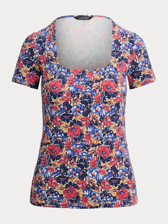 Zdjęcie produktu T-shirt z nadrukiem Lauren Ralph Lauren