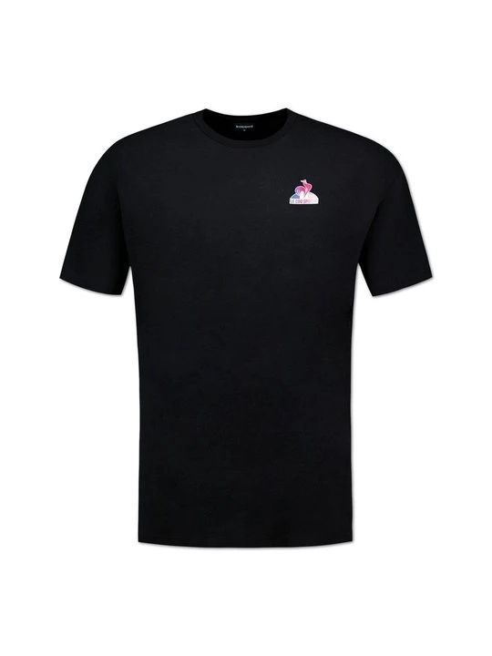 Zdjęcie produktu T-shirt z nadrukiem Le Coq Sportif czarny