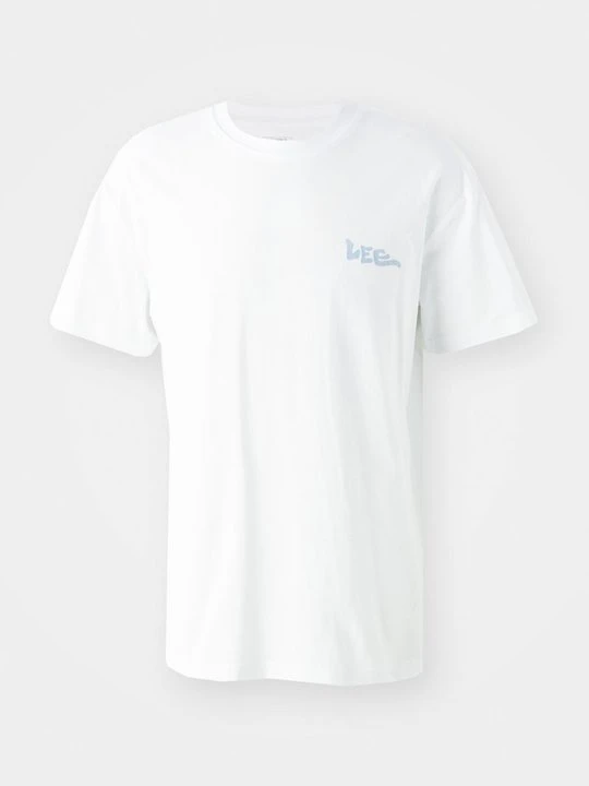 Zdjęcie produktu T-shirt z nadrukiem Lee biały