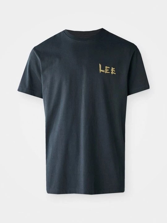 Zdjęcie produktu T-shirt z nadrukiem Lee czarny