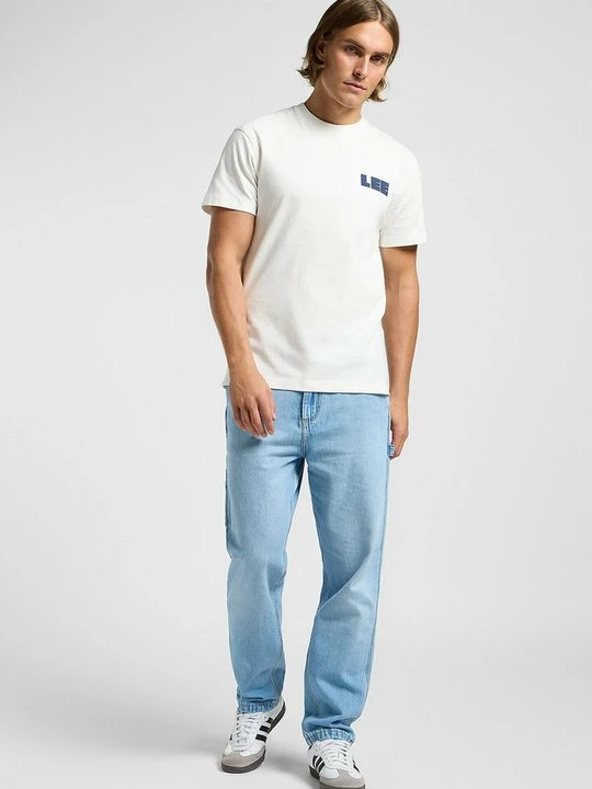 Zdjęcie produktu T-shirt z nadrukiem Lee mleczny