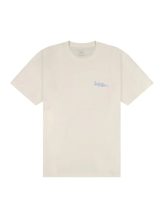 Zdjęcie produktu T-shirt z nadrukiem Lee mleczny