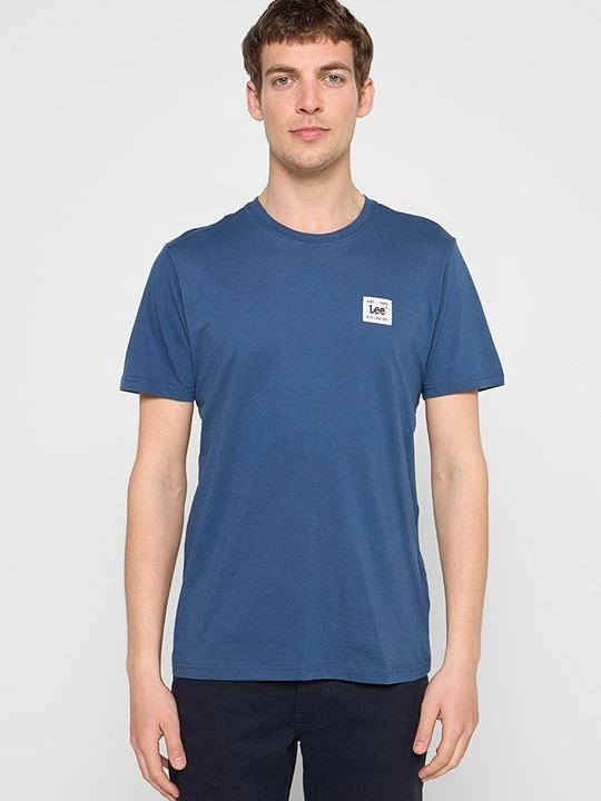 Zdjęcie produktu T-shirt basic Lee niebieski