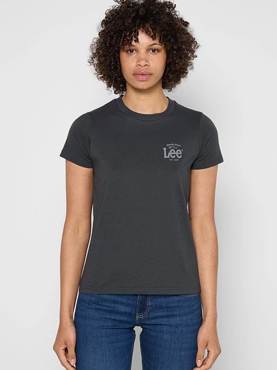 Zdjęcie produktu T-shirt z nadrukiem Lee czarny